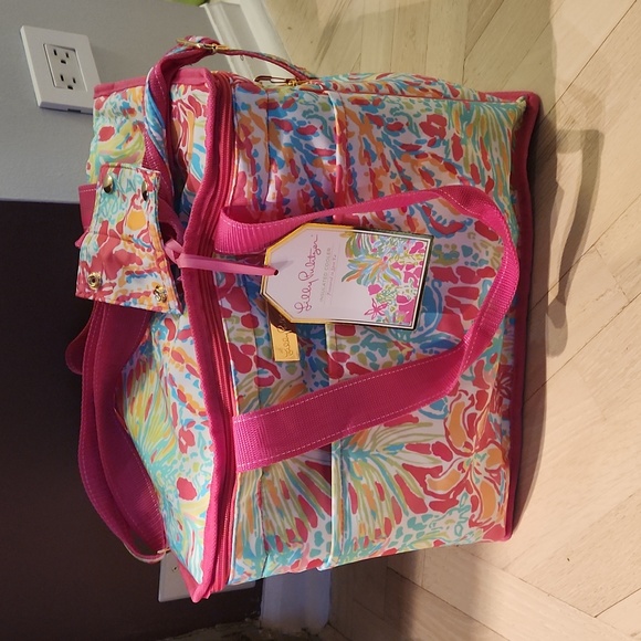 lilly pulitzer insulated cooler bag spot ya